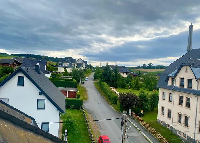 Dachgeschossloft Mit Aussicht Ins Erzgebirge