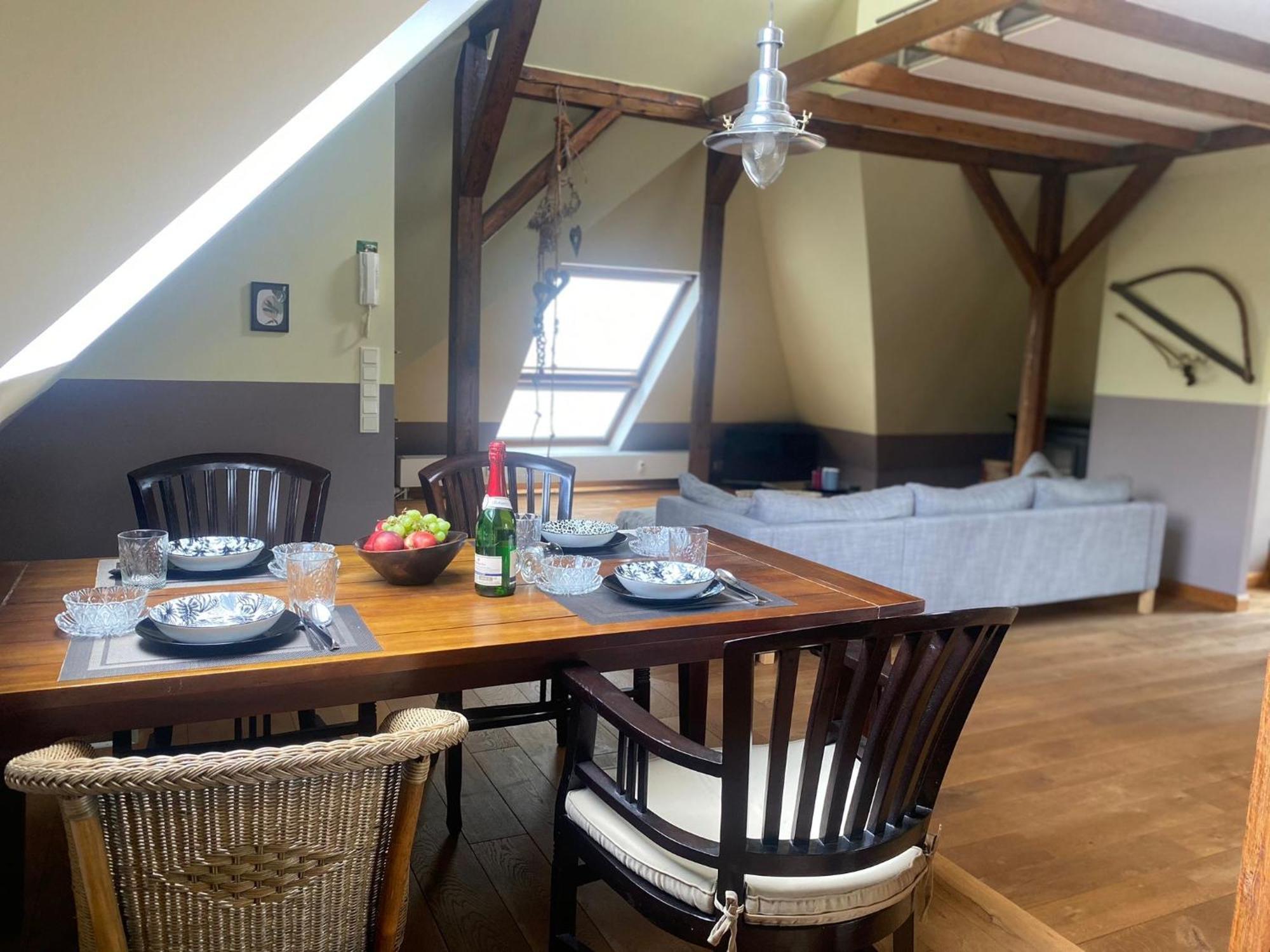 Dachgeschossloft Mit Aussicht Ins Erzgebirge Apartment Gornsdorf